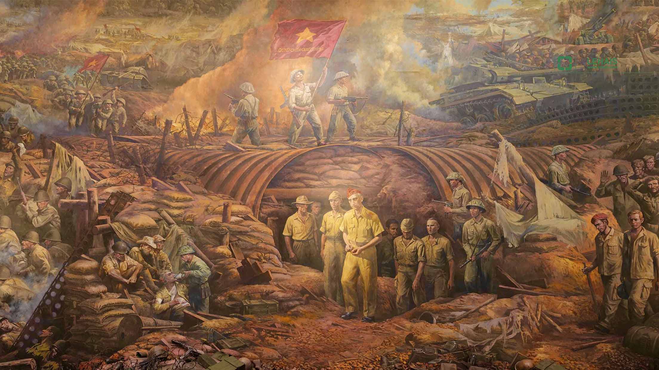Chiến thắng ĐIỆN BIÊN PHỦ và bức tranh PANORAMA lớn nhất Việt Nam 3