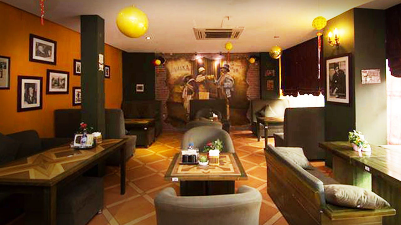 Cùng LEHAIS tham quan không gian thiết kế và trang trí tranh tường quán HAVANA Cafe & Food 1