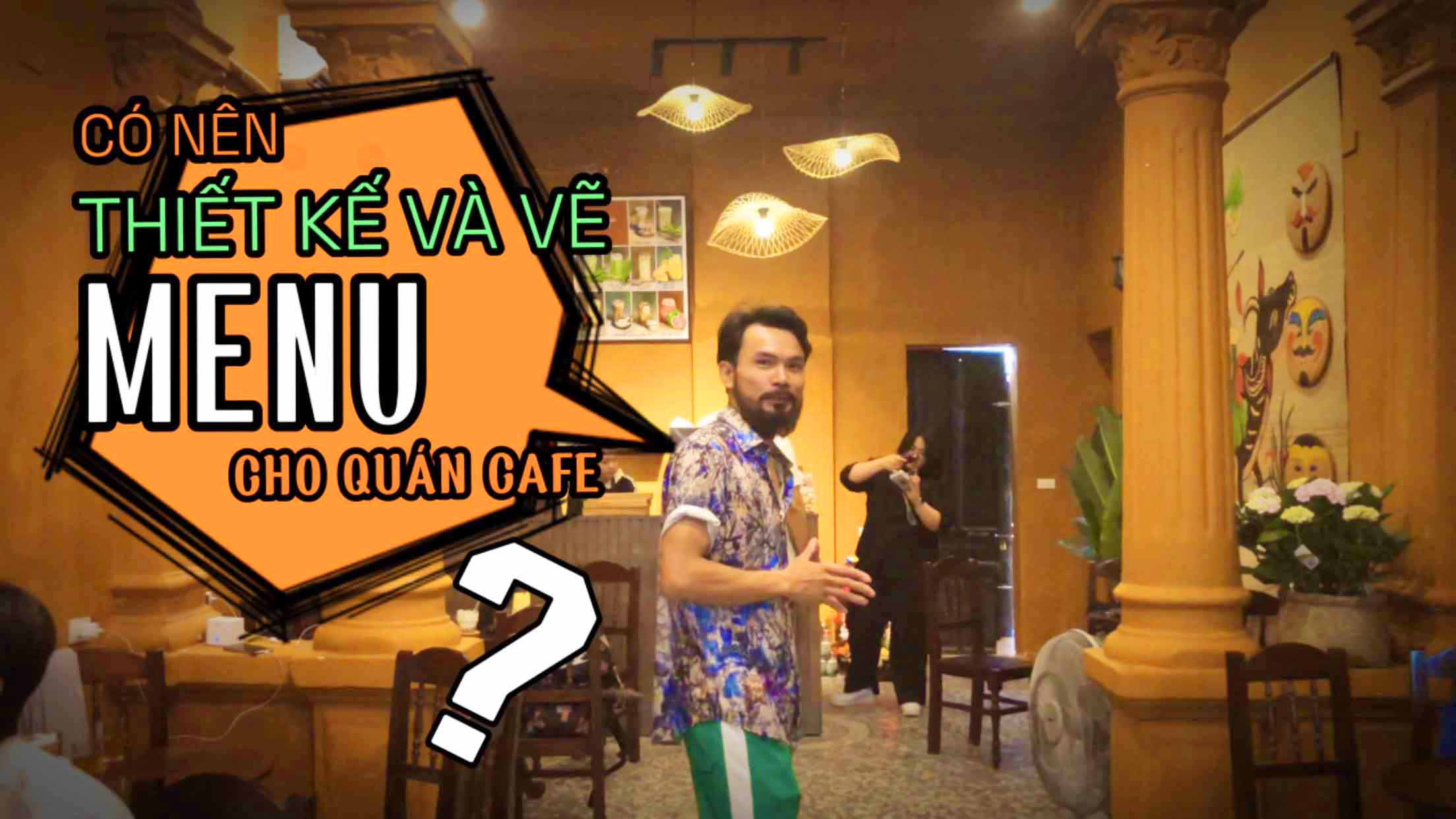 Có nên THIẾT KẾ và VẼ MENU cho quán cafe?